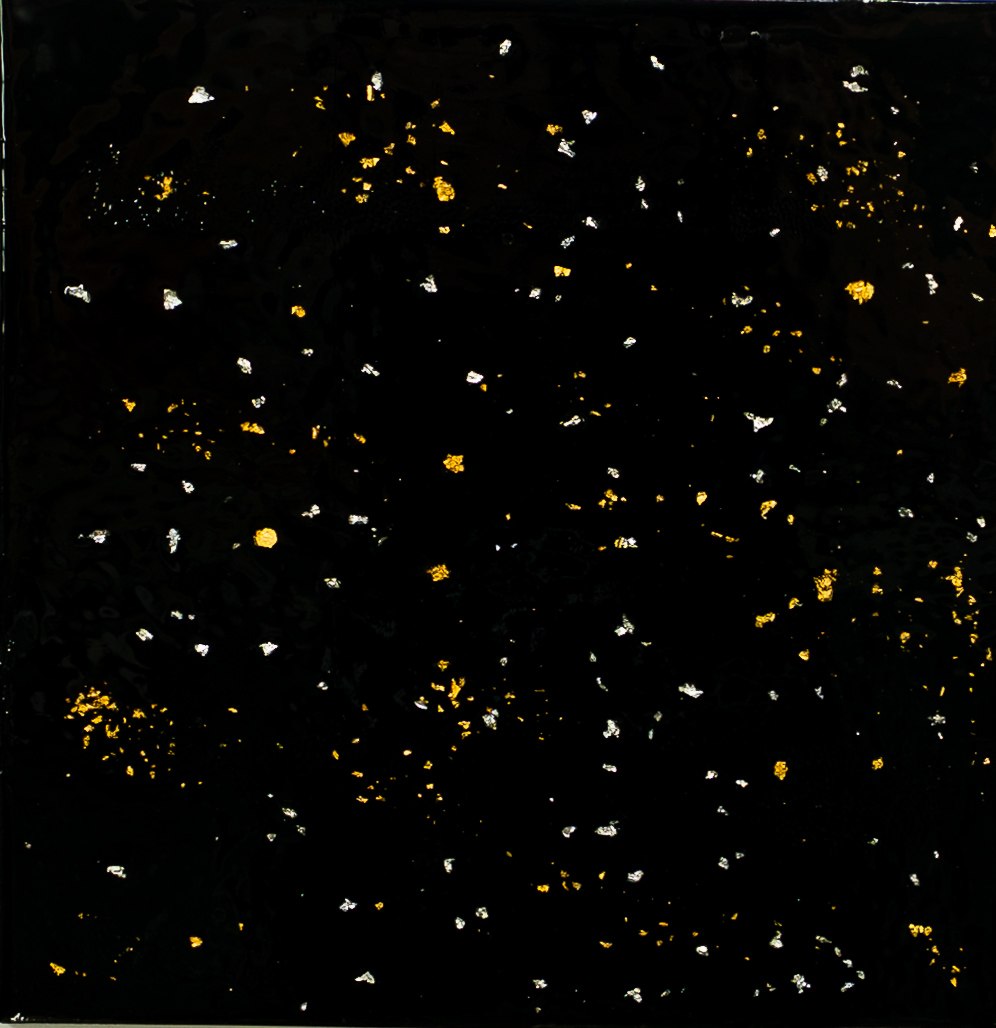Night Collection, Thomas Brand, résine et feuilles d'or 24 carats