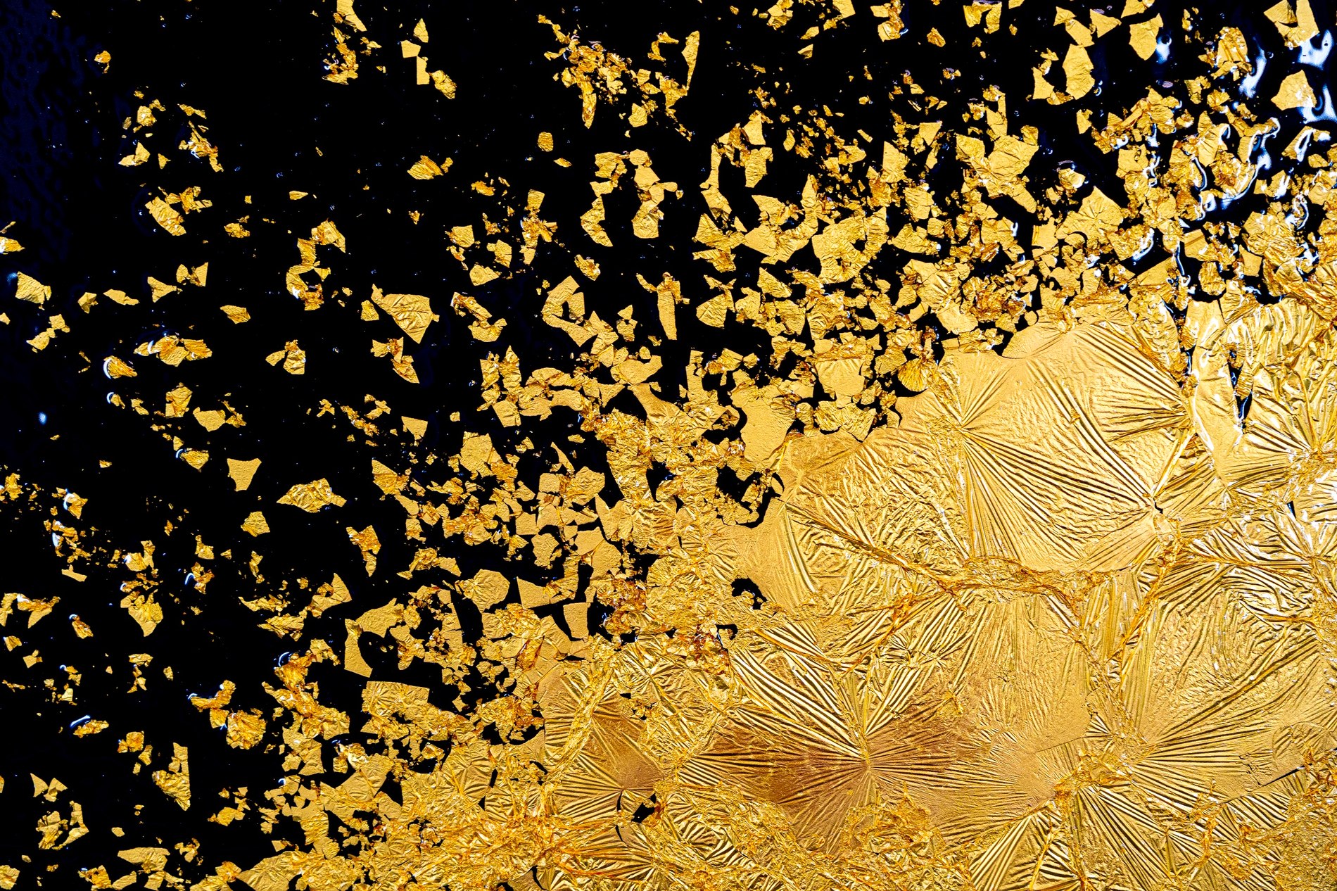 Sun Collection Soleil d'Or, détail texture, Thomas Brand