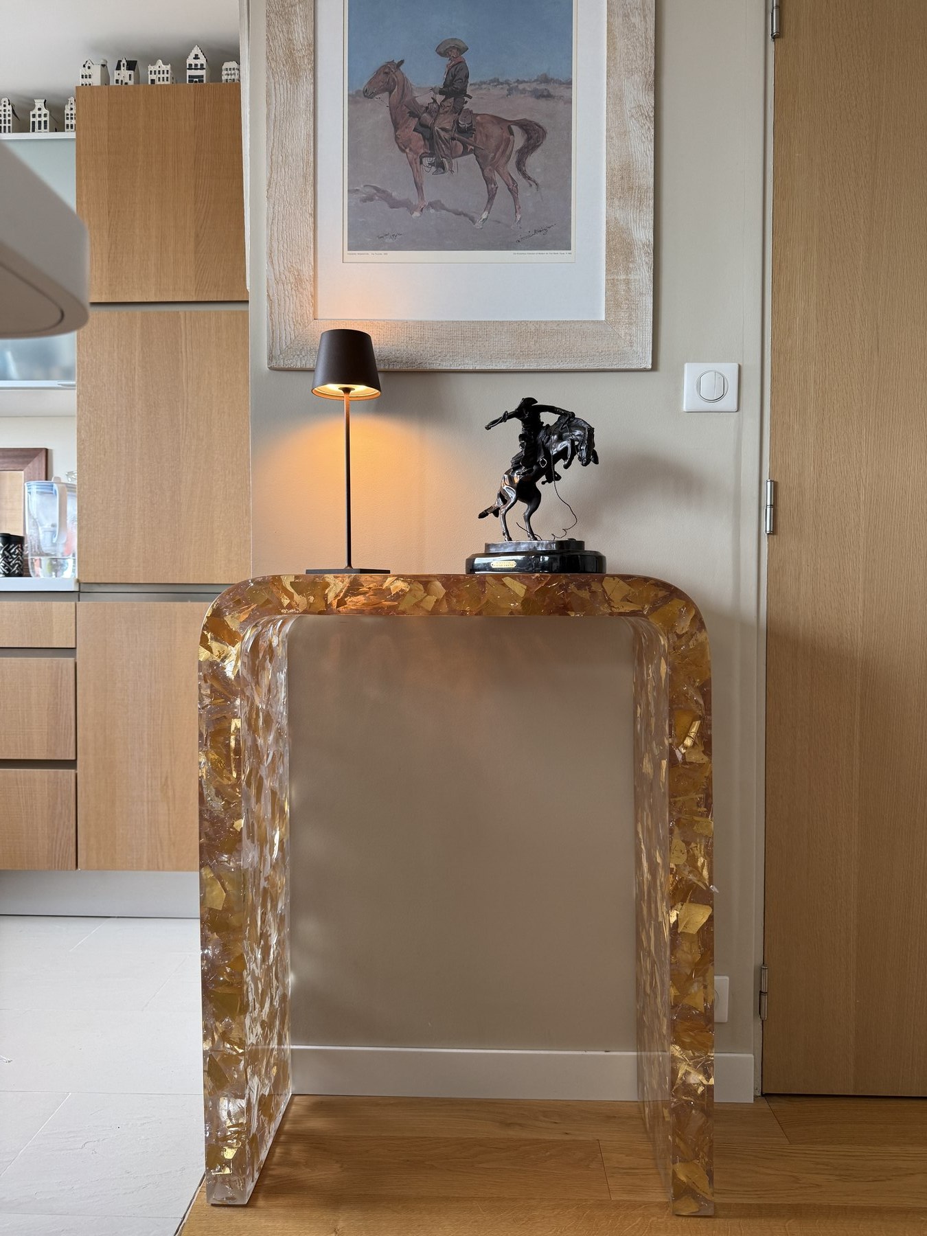 Console de Thomas Brand, en situation